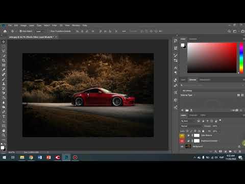 Adobe Photoshop CC 2019 Сүрөттөлүштөр, слойлор жана инструменттер панели менен иштөө