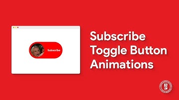 Subscribe Button Toggle Animations only with HTML & CSS - Live Coding | EL Creative Media