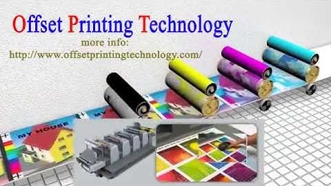 CMYK 4 Color Offset Printing