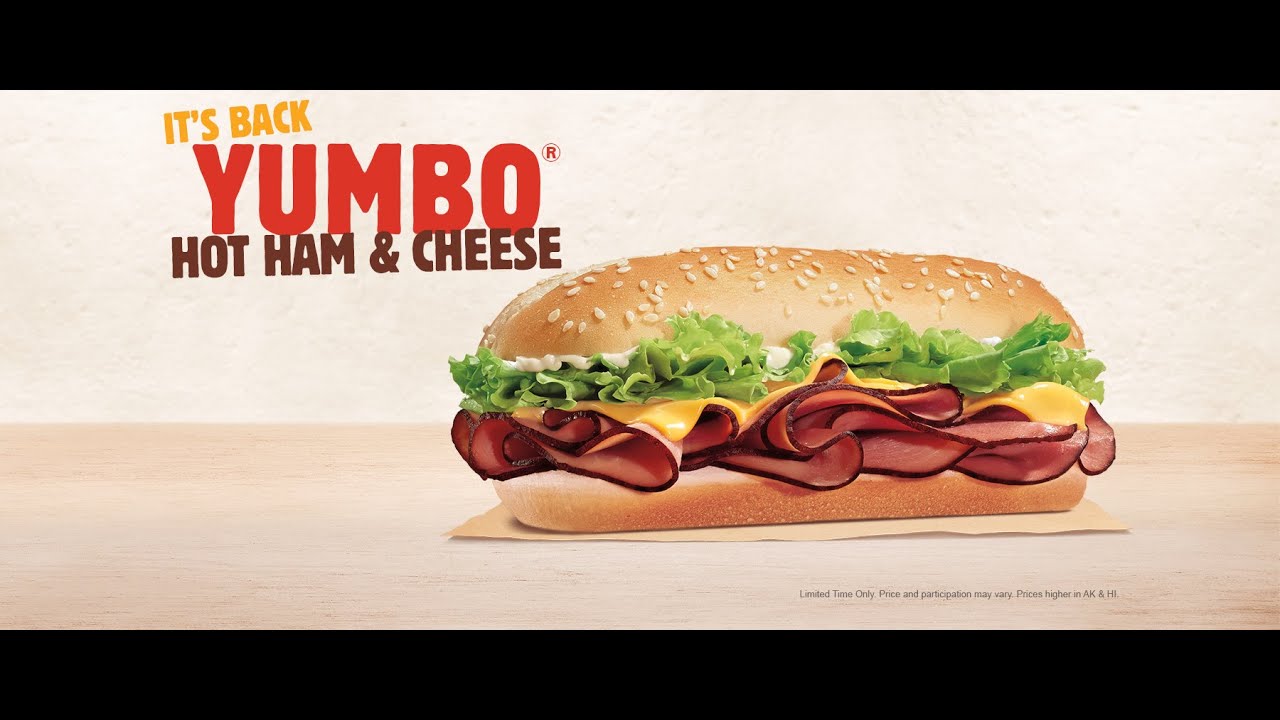 CarBS - Burger King Yumbo Hot Ham & Cheese Sandwich