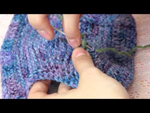 DIY Repairing a Knit Blanket : Knitting Tips & Lessons