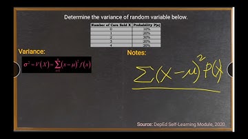 Statistics and Probability _ Mean and Variance of Discrete Random Variables