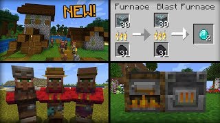 NEW Things Added in Minecraft 1.14 Update