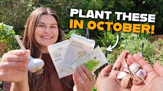 Plant These Crops in October Before It's Too Late!