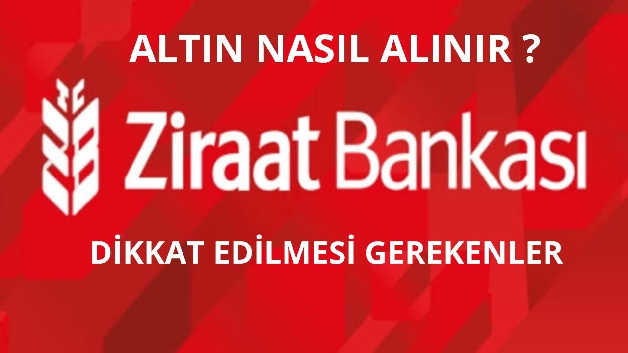 Ziraat Mobilden Altin Nasil Alinir Ziraat Bankasi Mobil Bankacilik Youtube