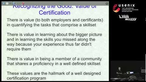 Playing the Certification Game