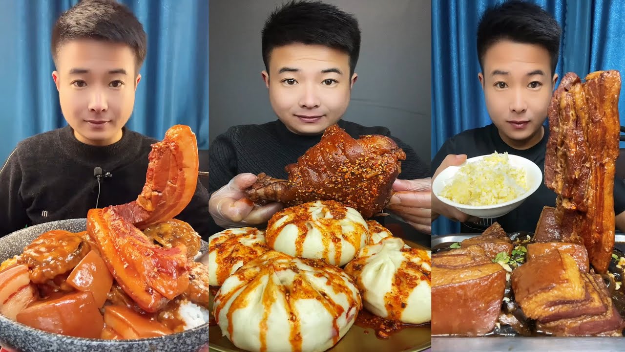 【ASMR】【MUKBANG】東坡肉 GIANT PORK BELLY | EATING SHOW | CHINESE MUKBANG | 食べ | 吃播 LOVE ASMR •JENNIE #177