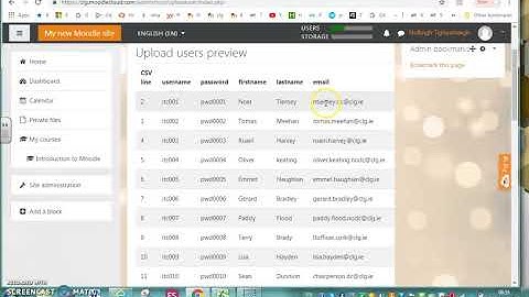 Upload Users to a Moodlecloud Site from CSV File