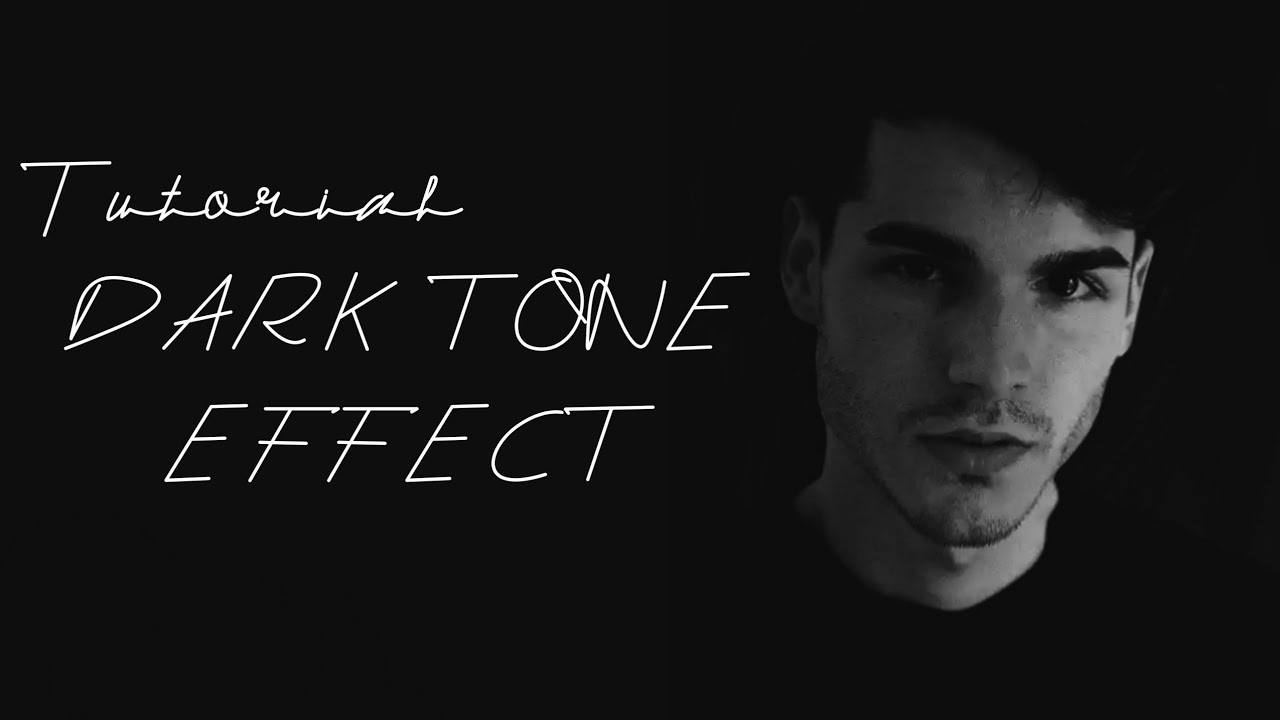 Dark Tone Effect. Dark tone