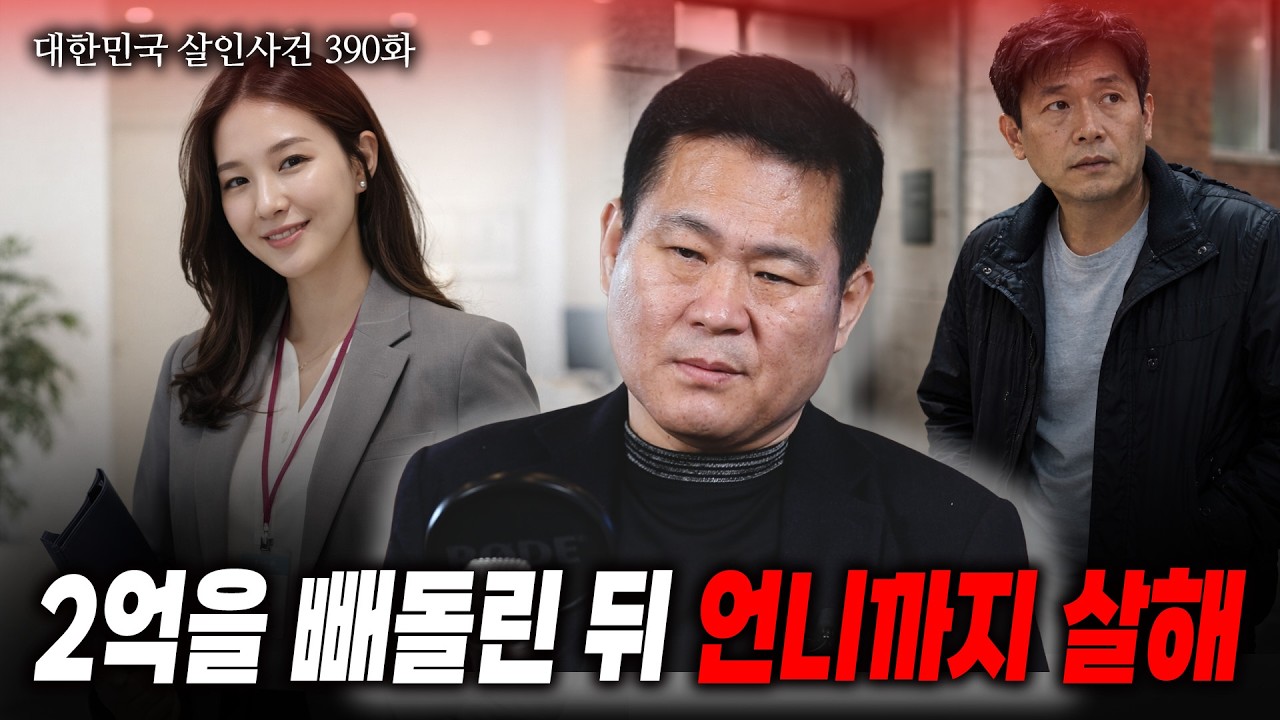 [대한민국 살인사건 389화] 2억을 빼돌린 뒤 언니까지 살해한 동생