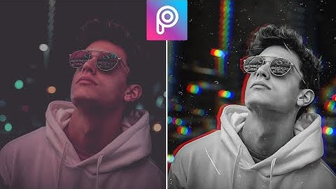 How To Create Glitch Effect In Picsart |Glitch Effect Photo Editing |Picsart Photo Editing