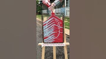 Tranh rót cát đám cưới khung chữ nhật Lh 079 730 5600 #damcuoi #tranhrotcat #love #cuoihoi #wedding