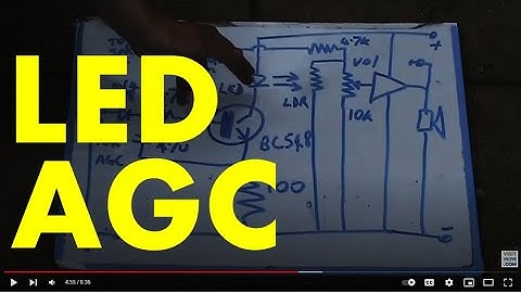 Electronics on the Floor: Automatic Gain Control with LED and LDR - Part 1