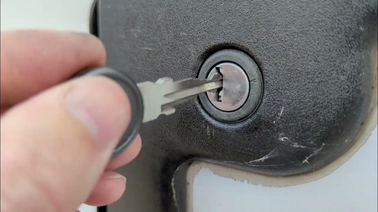 Caravan / RV Thetford hatch lock jamming. Simple repair. - YouTube