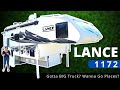 Lance 1172 Truck Camper... for Dually trucks like F-350, F-450, F550 and GM 3500, 4500, or 5500