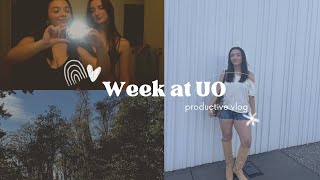 First Week of Spring Term at UO 💚🐰🍒 (shopping, classes, apartment tour & rambling) 