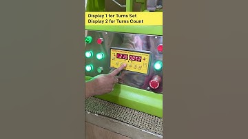 8 Digit Display Counter Meter for Ceiling Fan Winding Machine | Digital Counter by KIJ Machinery