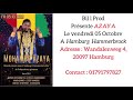 Bill prod prsente azaya le vendredi le 05 octobre  hamburg pour la fte de lindpendance 