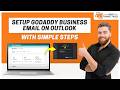 GoDaddy Business Email Setup on Outlook | Help Email Tales