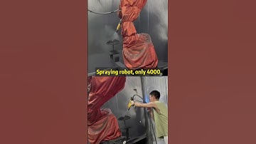Bronte Spraying robot,only $4,000#machine #factory #robots #industry #vietnam