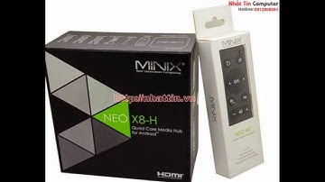 Bán Minix Neo X8H Android Tv Box Minix Neo X8H Quad-Core Cortex A9r4 Kèm Chuột Bay M1