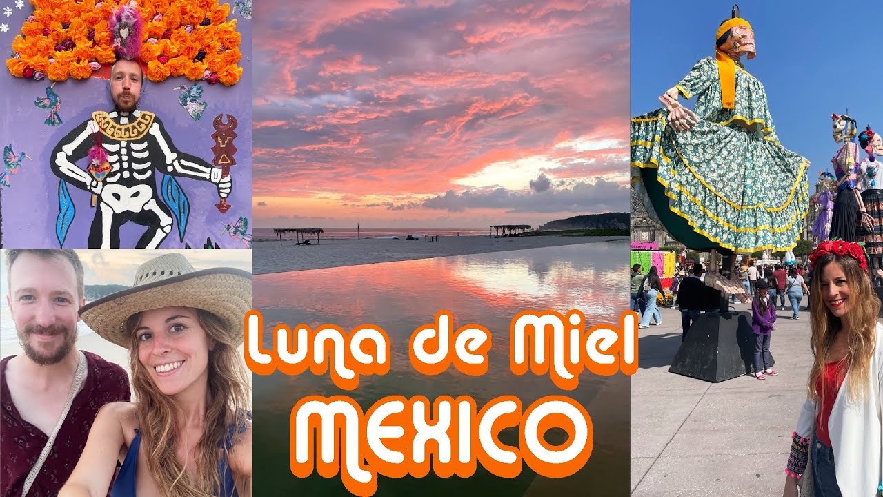 VLOG LUNA DE MIEL EN MÉXICO! [Parte 1: Día de Muertos, Ciudad de México, Oaxaca y Puerto Escondido]