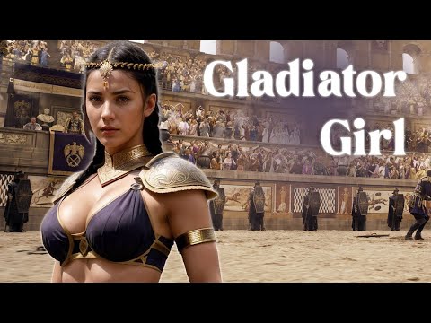 [4K] AI Lookbook | Gladiator Girl | #ailookbook #aimodelfashion #battle #sparta #gladiator #4k #rome