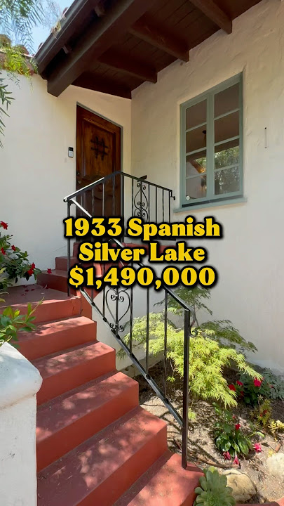 1933 Storybook Spanish beautifully preserved and in a dream Silver Lake location🌹