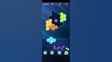 Block! Hexa Puzzle~Blended A block 7 to 9 levels~ level-46