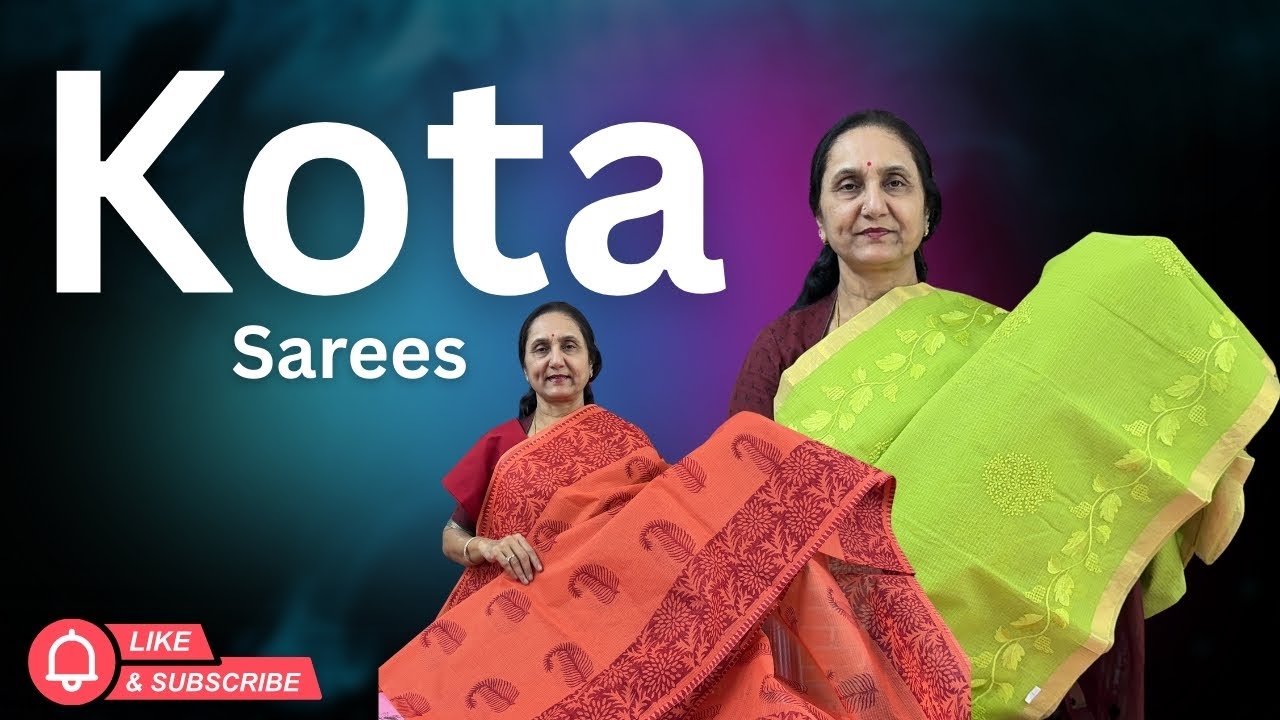 kota Sarees by Anitha Reddy Jejis Vlogs
