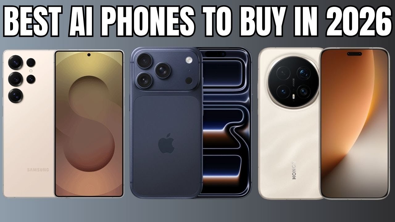 Top 5 Best AI Phones to Buy in 2026 - YouTube