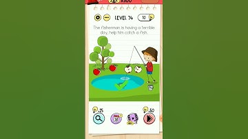 level 74 of brain test #braintest #gameplay #braingame #puzzle #brainoutbrainouts #iqquiz