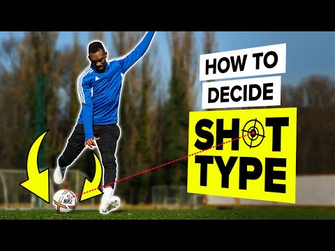 Choose the right shot type AND SCORE MORE