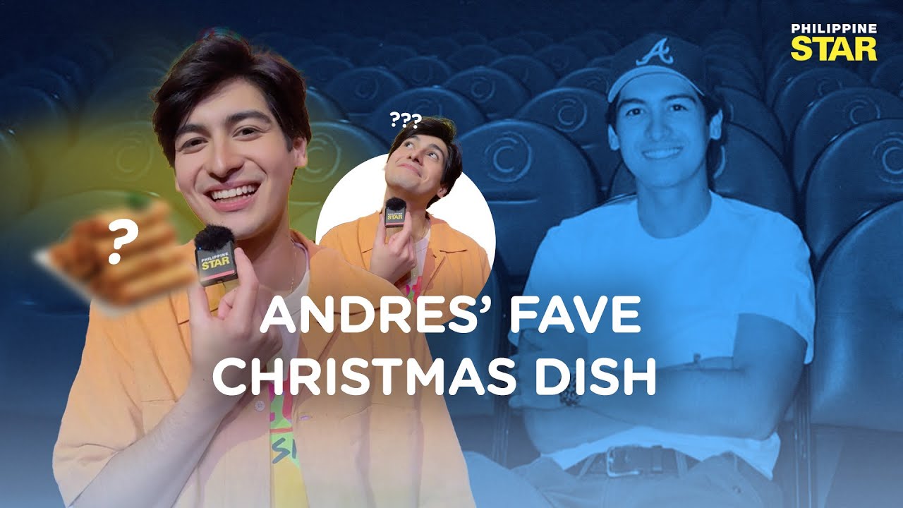 Andres Muhlach reveals his favorite Christmas dish, reflects on 2025 blessings