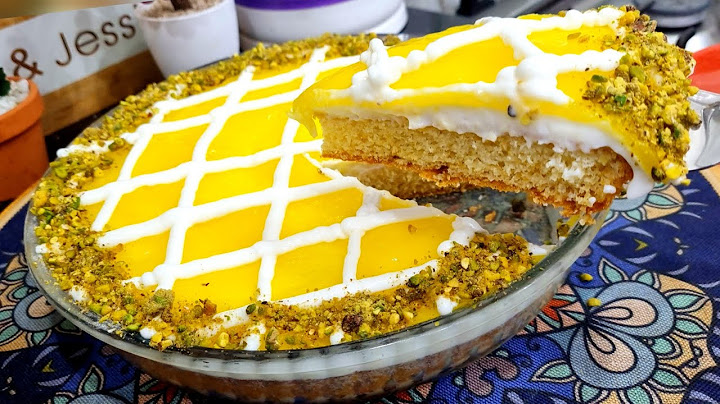 مطبخ ام وليد / تحلية على سريع بكريمة الليمون🍋 و كريمة الفاني ، خفة و بنة 😋.