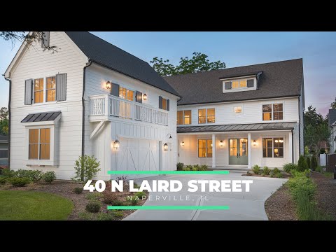 40 N Laird St, Naperville, IL home video tour