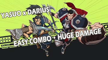 Beginner Combo That Feels Broken — Yasuo & Darius 2XKO