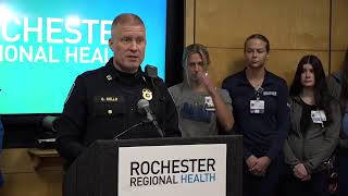 LIVE: Update on police officer shot in Rochester