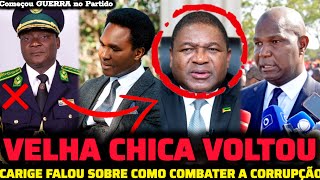Filipe Nyusi para cadeia? Velha Chica avisou sobre os Esquadrões e Bernardino Rafael!