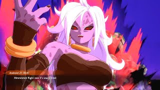 Dragon Ball FighterZ - Final Boss Fight Android 21 Good vs Evil & ENDING (Android 21 Arc) PS4 Pro