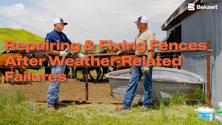 Repairing & Fixing Fences After Weather-Related Failures | Bekaert Fencing