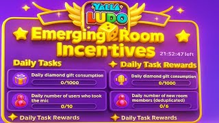 Yalla Ludo Emerging Room Incentives 2025 | Yalla Ludo New User Emerging Room