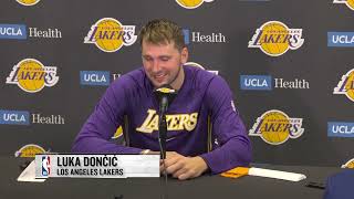 'I feel great' - Doncic after historic 92-point start for Lakers