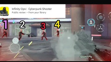 infinity Ops : Cyberpunk Shooter Gameplay Video