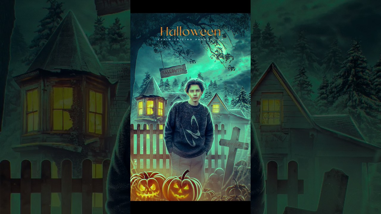 Halloween Photo Editing 🎃 Tutorial coming soon ✅🔥 