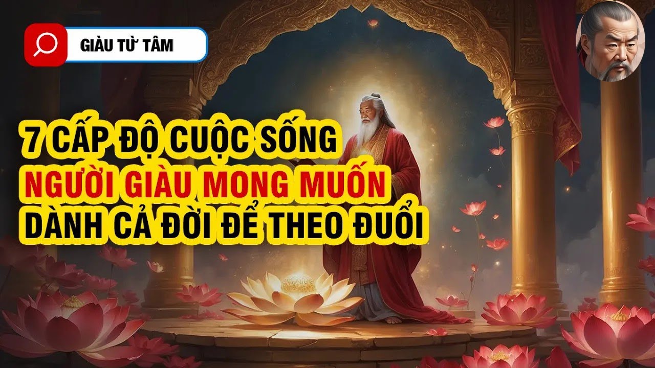 Người Giàu Kiếm Tiền Để Đạt Cấp Độ Số 7, Người Nghèo Chỉ Ham Kiếm Thật Nhiều Tiền  Giàu Từ Tâm