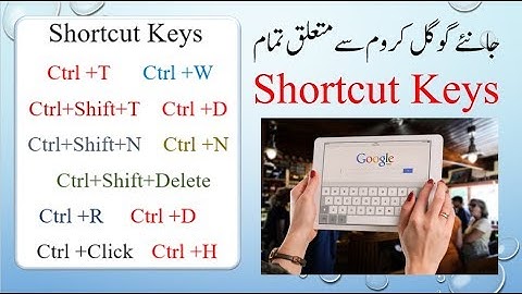 Google browser important shortcut keys ...You must  know | Become google master
