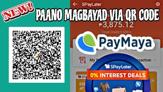 PAANO MAGBAYAD SA SPAYLATER USING QR CODE MAYA WALLET | Lovelyn Enrique