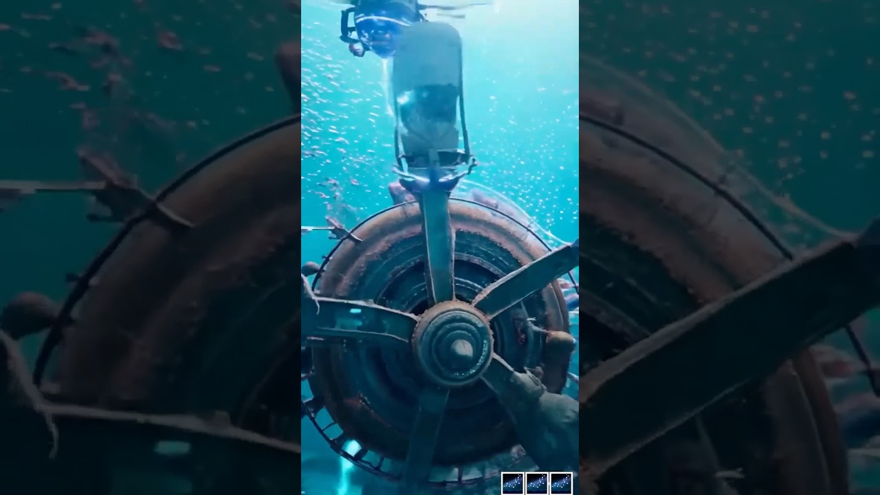⚙️🚨Underwater Drones Polish a Giant Ship Propeller — Precision in the Deep⚙️🚨 