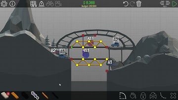 Easy Elevator | 1-15 Alpine Meadows | Unbreaking Under-budget Solution | Poly Bridge